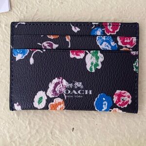 Coach Wildflower Card Case